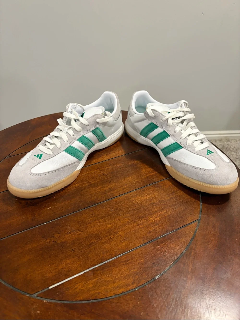 Adidas Samba OG Samba Millenium White Green Gum Leather Sneakers Men’s Size 10